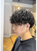 質感重視 ツイストスパイラルパーマ
