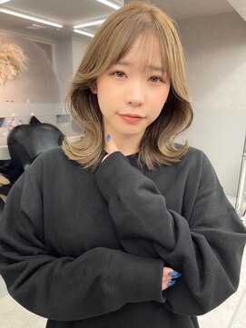 ロンド マーレ 天神大名店(Lond mare) 前髪カット 韓国ヘア 髪質改善 くびれ チョコレートブラウン