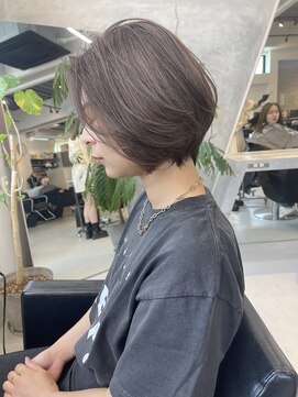 エリンヘア(ELIN hair.) 【 ELIN 】ハイライトラベンダーグレージュ