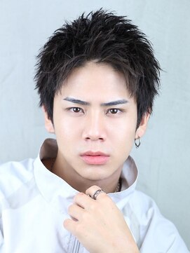 ザ サードヘアー 津田沼 annex(THE 3rd HAIR) アップバング　スパイキーショート　短髪［津田沼駅/メンズ］