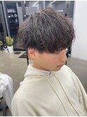 ☆メンズ/緩めな波巻きパーマ/メンズマッシュ/水戸/学割/パーマ