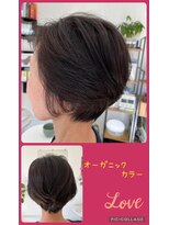 ロータス(Lotus)&nbsp;カット+オーガニックカラー＋トリートメント