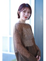 ヘアドゥ アヴェダ ららぽーとTOKYO-BAY店(hair do AVEDA)&nbsp;耳かけタイトボブ