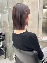 ノエ(noe)&nbsp;切りっぱなしボブ×透明感カラーR-36