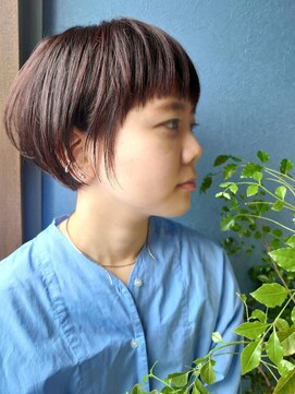 クブヘアー(kubu hair) 《Kubu hair》ショートカット×ひし形ショートボブ×大人可愛い
