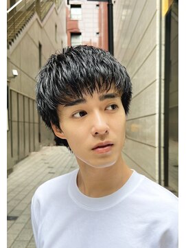 ガーデン 銀座(GARDEN) アップバングショートニュアンスパーマカルマ