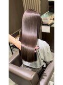 髪質改善ストレート