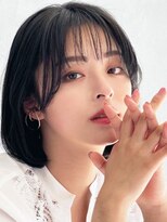 アース クロスガーデン川崎店(HAIR&MAKE EARTH)&nbsp;ナチュラルミディアムボブ