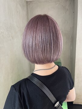 サラジュ 川西店(SARAJU) ピンクアッシュ/ボブカット