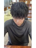 ナチュラルマッシュ×ルーズツイストスパイラルパーマ