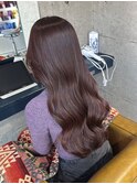 色持ち抜群ラベンダーピンクブラウン♪