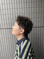 アオ(AO。)&nbsp;ピンパーマ/特殊パーマ/メンズツイスパ/スパイキーショート