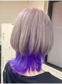 【インナーカラー/パープル/推しカラー】20代30代40代50代