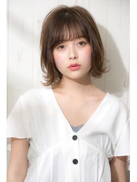 オレンジクラッカー 鎌倉長谷(Orange Cracker) 【Orange Cracker】外はね　抜け感　ボブ【鎌倉　長谷】