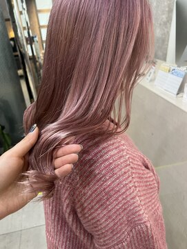 タイドヘアー 高槻店(TIDE HAIR) ピンクベージュ