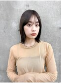 イメチェン美髪小顔似合わせカットサイドバングボブカット