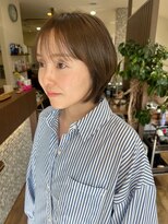 アンフール(am foule)&nbsp;透明感beige