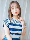 ＃ホワイトグレージュミニウルフチェリーブラウン