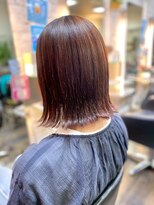 ヘアメイク ウエニ 上本町(HAIR MAKE UE2)&nbsp;外ハネアレンジでトレンド感◎
