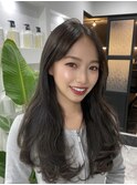 ロングヘアーレイヤーカット上級髪質改善　赤坂見附