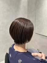 トキ(toki)&nbsp;丸みショート×オレンジベージュ