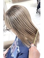 アッシュ 大宮店(Ash)&nbsp;細め多めハイライトバレイヤージュ