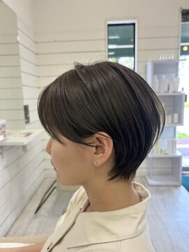 テラス ヘアアンドボタニカル(terrace) terrace岩政/丸みショート/30代40代/姪浜