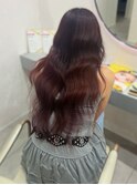 モテ髪暖色カラー