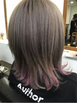 リジョイスヘア(REJOICE hair)&nbsp;【REJOICE hair】インナーラベンダーピンクスタイル☆GAMO