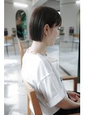 人気のコンパクトミニボブ