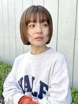 ローネス(LONESS)&nbsp;コンパクトボブ　シャギーボブ　ハッシュカット