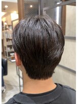 スイッチ(men's SWITCH)&nbsp;大分ダウンパーママッシュ刈り上げセンターパートツーブロック