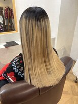 インビテーション(invitation) 切りっぱなしロングスタイル