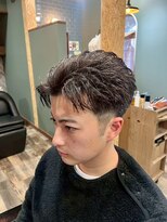 スタンドバーバー 柏(STAND BARBER) MEN’S HAIR/サーフカール/刈り上げセンターパート/柏