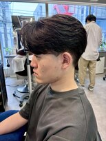 ミューバイケンジ(miu by KENJE)&nbsp;miu&宇都宮良太　メンズトレンドセンターパート