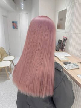 メルトトウキョウ(melt.tokyo) インナーカラー/トリートメント/デザインカラー/ペールピンク