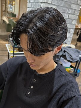 ヘアスペースブルーム エボリューション 庄内店(HAIR SPACE BLOOM evolution) 【庄内店／メンズパーマ】フェザーパーマ