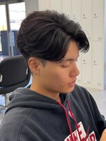 エルマーク 松山(L-MARK)&nbsp;センターパート/フェザーパーマ/スパイラルパーマ/men's