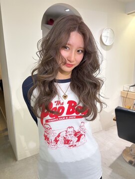 ニコフクオカヘアーメイク(NIKO Fukuoka Hair Make) 透明感girl Lavender greige