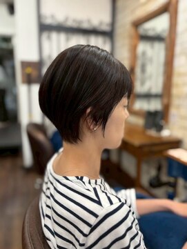 美容室ポール 西葛西店(PAUL) 20代30代40代50代ナチュラルショート/くびれショート