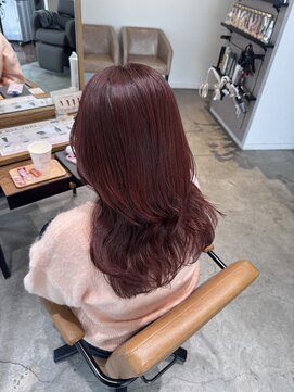 アヴァンスアンス 広島袋町店(AVANCE.ens) ピンクラベンダーカラー