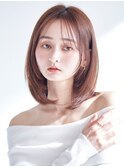 【La fith】ココナッツブラウン×レイヤーミディアム×艶髪