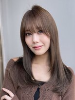 エアー 青山(AIR) 韓国レイヤー/ハッシュカット/ブリーチなしカラー/表参道