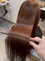 ルーチェ(Lu-che) 【圧倒的艶髪】髪質改善カラー×ピンクベージュ