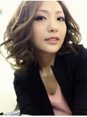 外巻きニュアンスボブ☆