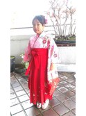 メモリアル♪卒業式袴スタイル