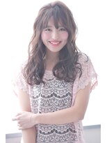 ミエルヘアーエスト 新宿店(mielhair est)&nbsp;ゆるふわロングアッシュベージュ