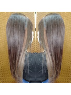 ヘアサロン スリーク(Hair Salon Sleek) バレアージュ×ブルーアッシュ