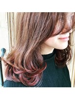 ベニヤボンドストリート(Beniya BOND STREET) ナチュラルグラデーション×3Dレイヤー×セミロング