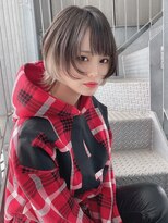 リアイス(Re:ICE)&nbsp;ミニウルフ/くすみブルー/流れるレイヤー/インナーハイライト